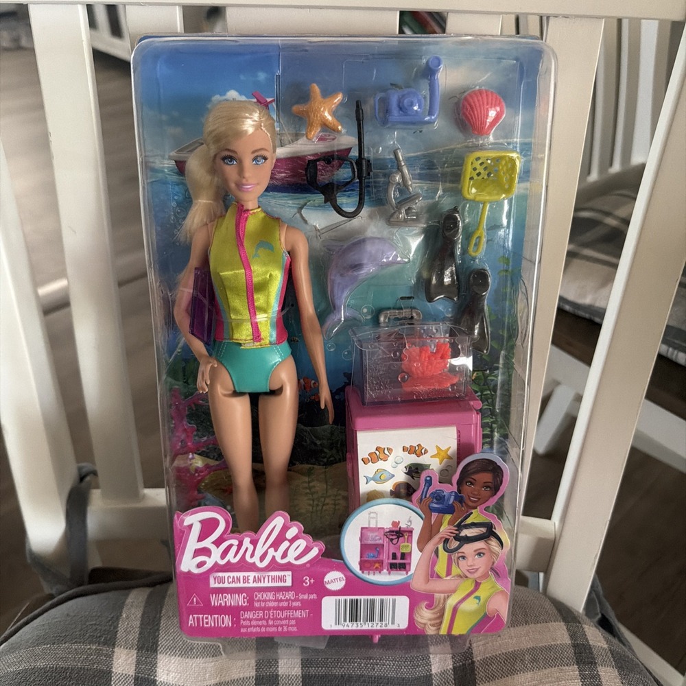 Barbie You Can Be Anything..Marine Biologist Barbie Doll-New in Package